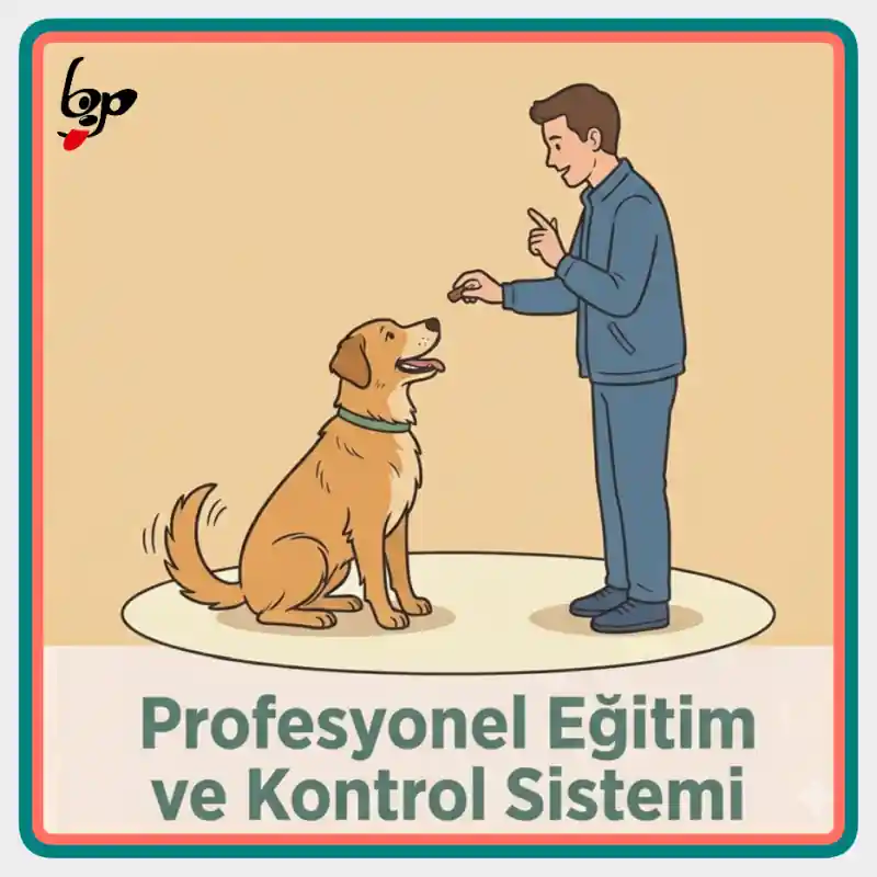 Köpek eğitim tasması etkili yönlendirme ve kontrol sistemi
