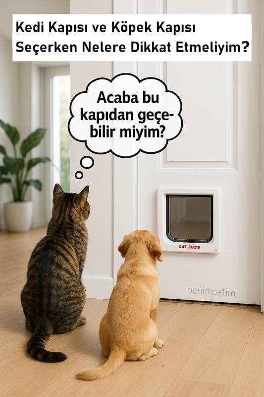 Kedi Kapısı ve Köpek Kapısı Seçerken Nelere Dikkat Etmeliyim?