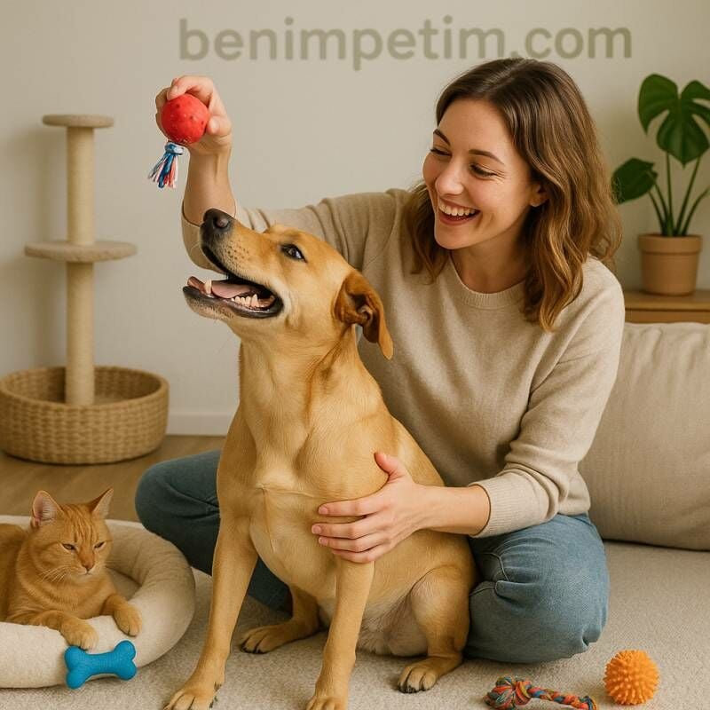 Evcil Hayvanınızla Evde Keyifli Zaman Geçirmenin 5 Yaratıcı Yolu