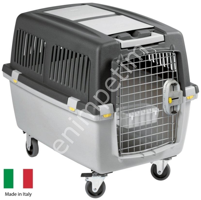 Köpek Kafesi Gulliver 6 IATA Tekerlek ve Su kaplı