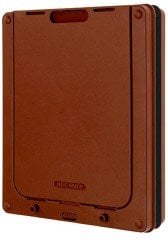 Köpek Kapısı M 2 Yollu kapı 277 x 224mm Kahve