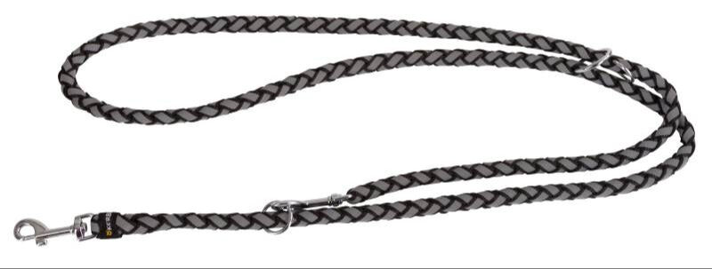 Kerbl Maxi Safe Reflektörlü Köpek Gezdirme Kayışı Gri-Siyah 200 cm