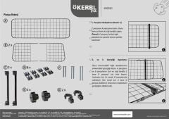 Köpek için Araç Izgarası - 96-145 cm