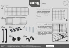 Köpek için Araç Izgarası - 96-145 cm