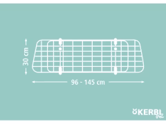 Köpek için Araç Izgarası - 96-145 cm