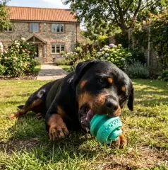 Parçalanmaz kauçuk köpek topu 8,5 cm