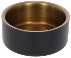 Çift Duvarlı Çelik Mama Kabı 900ml Lüks – Golden Serisi
