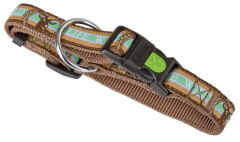 Kerbl Wild Life 30-45 cm Köpek Boyun Tasması Kahverengi-Turkuaz