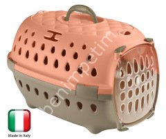 Kedi Taşıma Kafesi Travel Chic Stefanplast Turuncu