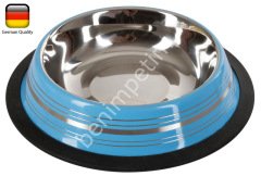 Çelik Mama Kabı Renkli 900 ml - Mavi