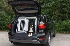 Köpek Bagaj Kafesi Alüminyum Kasalı iki kapılı 92*97*68cm