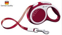 Flexi Vario Tasma Kırmızı 3 m - 12 kg