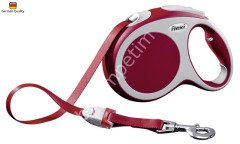 Flexi Vario Tasma Kırmızı 5 m - 60 kg
