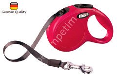 Flexi New Classic Kırmızı 3 m - 12 kg
