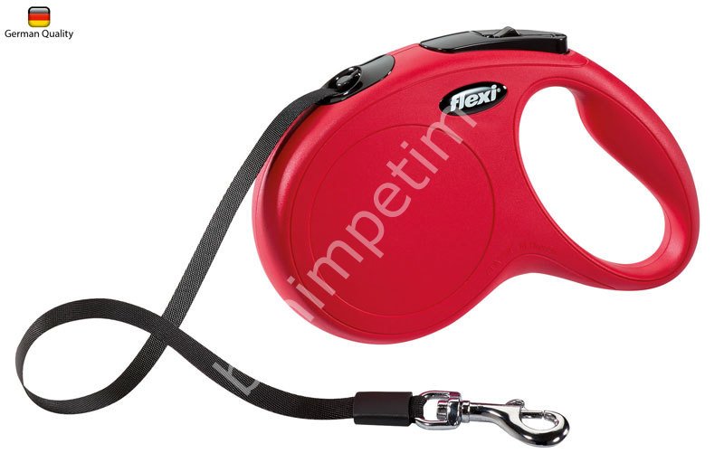 Flexi New Classic Kırmızı 5 m - 25 kg