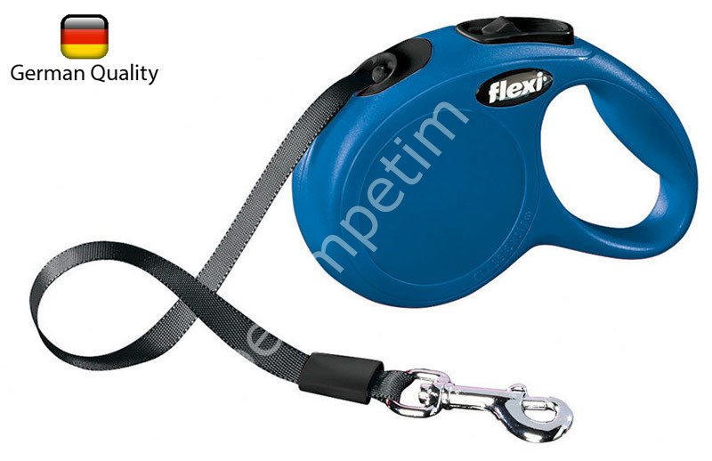Flexi New Classic Mavi 3 m - 12 kg