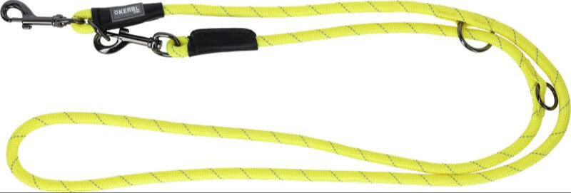 Kerbl Seoul Reflektörlü Köpek Gezdirme Kayışı Sarı 200 cm x 10 mm